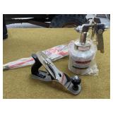 Wood Plane, Paint Gun and More