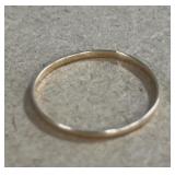 14kt Gold Band