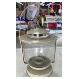 11" Metal Glass Candle Lamp