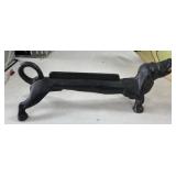 Cast Iron Weiner Dog Boot Scraper