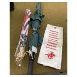 2 - Umbrellas and Winchester Hand Towel