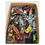 Box of Die Cast Cars