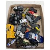 Box of Die Cast Cars