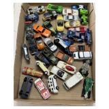 Box of Die Cast Cars