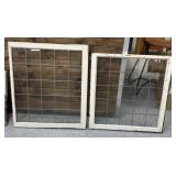 2 - Leaded Glass Windows