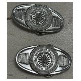 2 - Union Made Belt Buckles