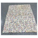 Handmade Cathedral Window Quilt