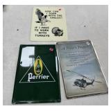 3 - Metal Signs