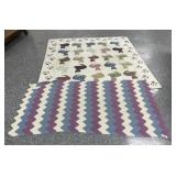 Quilted Bed Spread & Throw