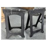 Plastic Sawhorses