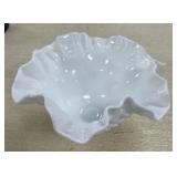 Fenton Hobnail Milk Glass Bowl