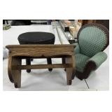 Doll Chair, Footstool, And More