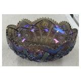Carnival Glass Center Bowl