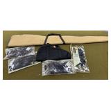 Gun Case and Shooting Gloves