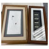 Framed Golf Wall Decor