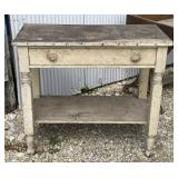 Stand Table with Drawer