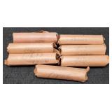 7 Rolls Wheat Cents All Marked 1940