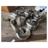 Stainless Pans and Foley Mill