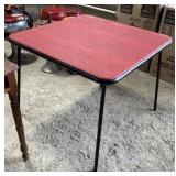 Red Card Table