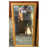 Oak Framed Mirror
