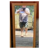 Oak Framed Mirror