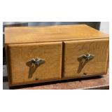 2 Drawer File Box
