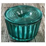 Round Paneled Refrigerator Dish