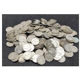 200 Jefferson Nickels Back To The 40