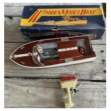 Model Boat with Engine