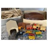 Toy Wood and Plastic Train