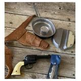 Mess Kit and Toy Cap Gun, Boy Scout