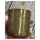 German Brass Tumbler