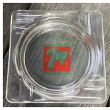 7-Up Advertising Ashtray