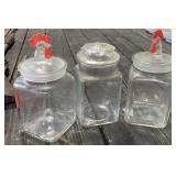 3 1/2 Gallon Canister Jars