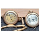 2 Ladies Old Wrist Watches