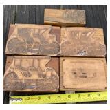 Printing Press Carriage Blocks