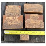 Printing Press Carriage Blocks