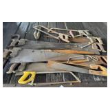 Large Lot of Saws