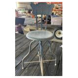Swivel Metal Stool