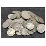 66 Dated Buffalo Nickels