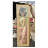 Framed Lady Print