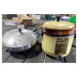 Electric Skillet and Crock Pot