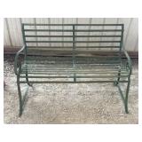 Metal Park Bench