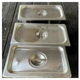 Stainless Pots with Lids