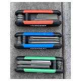 Allen and Torx Wrenches