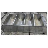 Stainless Silverware Tray