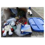Tote Full of Christmas with Lids