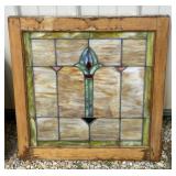 Stained Leaded Glass Frame