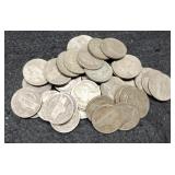 40 Silver War Nickels
