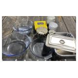 Pyrex and Jell-O Molds